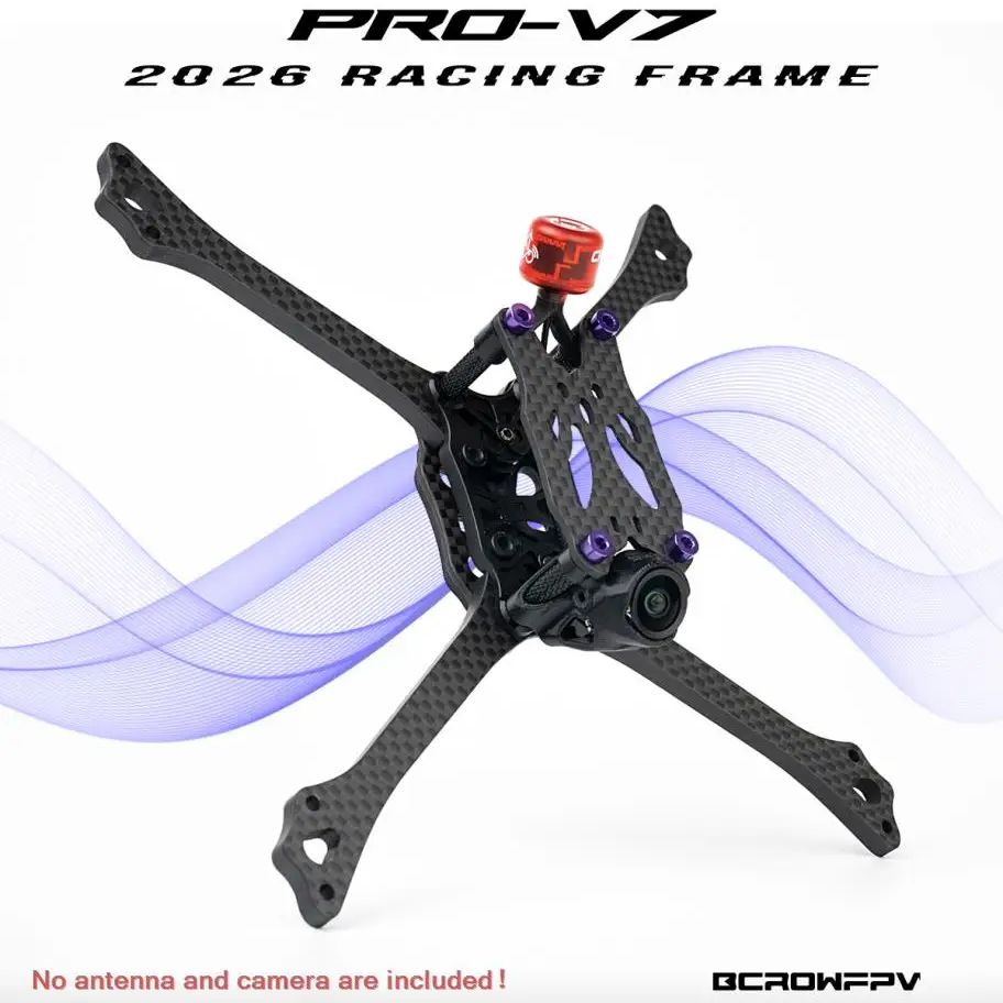 Drone Kit Racing - BCROWFPV PRO-V7 Kit de cadre de
