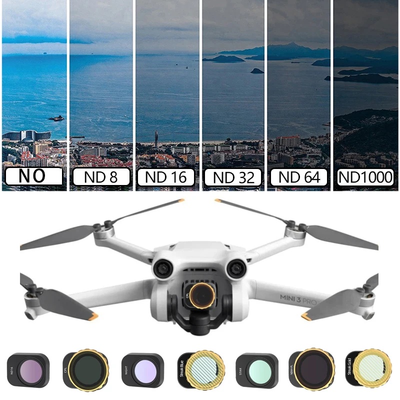 Drone Kit With Camera - Filtre pour drone DJI Mini 3