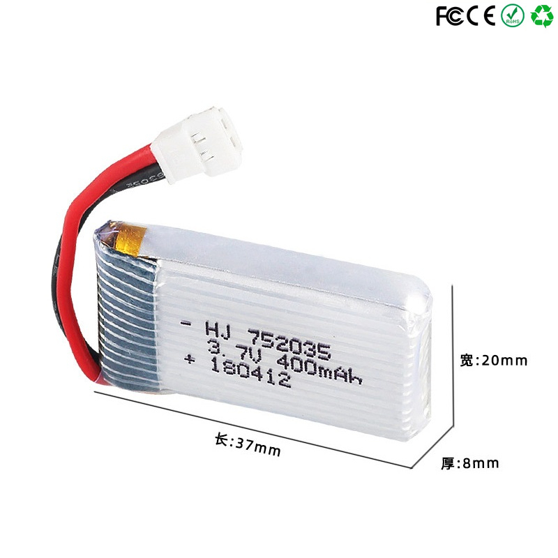 Batterie de drone 752035 3.7V  - Eachine Drone E58 avis et prix